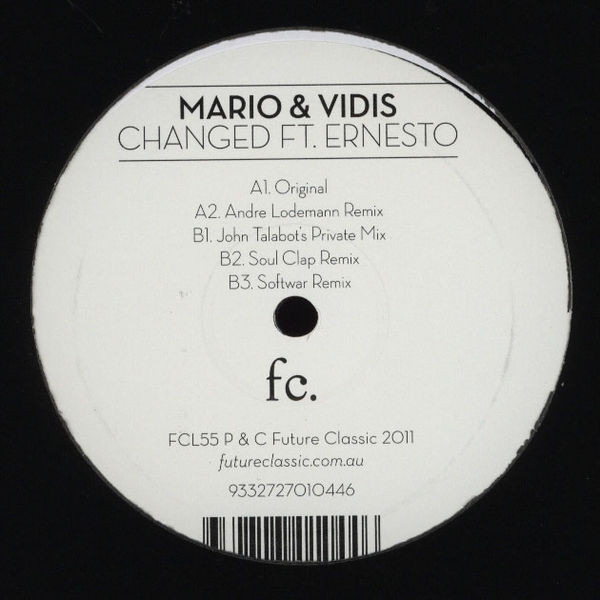 Mario & Vidis  &  Ernesto - Changed | Future Classic (FCL55)