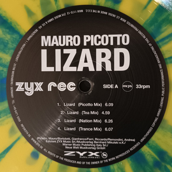 Mauro Picotto - Lizard | ZYX Music (MAXI 1172-12) - 3