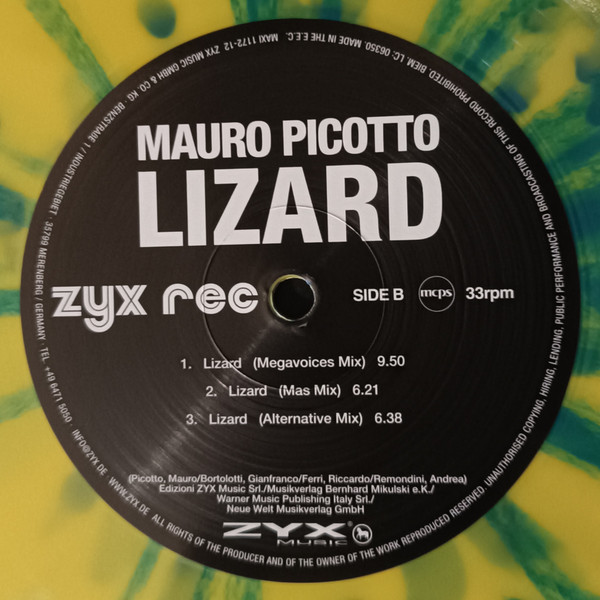 Mauro Picotto - Lizard | ZYX Music (MAXI 1172-12) - 4