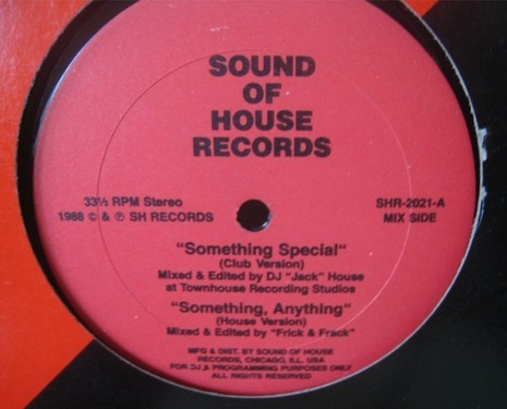 Unknown Artist - Something Special | Sound Of House Records (SHR-2021)
