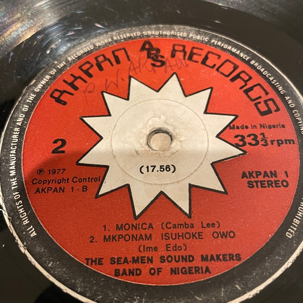 The Sea-Men Sound Makers Of Nigeria - The Sea-Men Sound Makers Of Nigeria | Akpan Records (AKPRS.001) - 4 The Sea-Men Sound Makers Of Nigeria - The Sea-Men Sound Makers Of Nigeria | Akpan Records (AKPRS.001) - 4