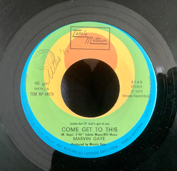 Marvin Gaye - Come Get To This / Distant Lover | Tamla Motown (TSM NP 64179) - 3 Marvin Gaye - Come Get To This / Distant Lover | Tamla Motown (TSM NP 64179) - 3