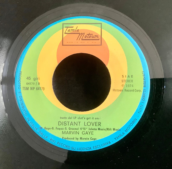 Marvin Gaye - Come Get To This / Distant Lover | Tamla Motown (TSM NP 64179) - 4 Marvin Gaye - Come Get To This / Distant Lover | Tamla Motown (TSM NP 64179) - 4
