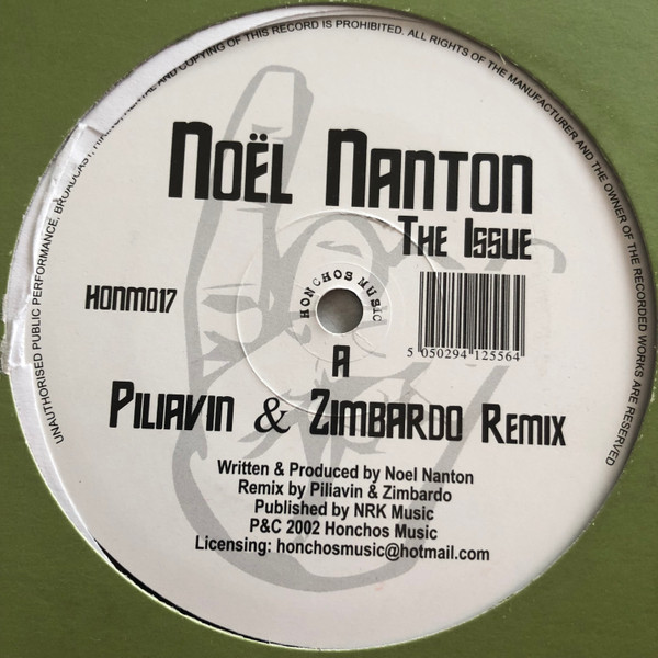 Noel Nanton - The Issue | Honchos Music (HONM017) - 2