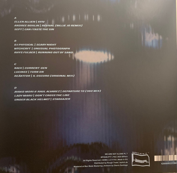 Various - We Are Not Alone Pt. 7 | BPitch Control (BPX040PT7) - 2