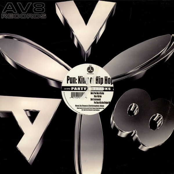 Pun - King Of Hip Hop | AV8 Records (AV150) Pun - King Of Hip Hop | AV8 Records (AV150)
