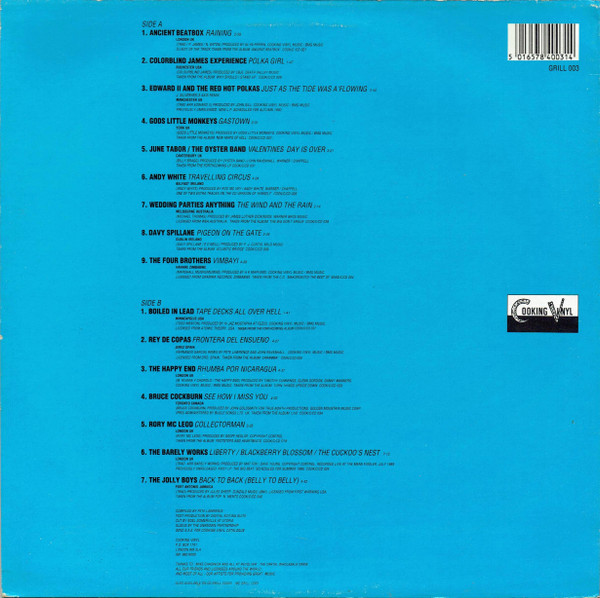 Various - Hootenanny | Cooking Vinyl (GRILL 003) - 2