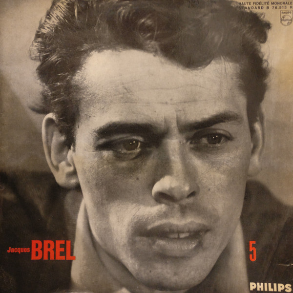 Jacques Brel - N° 5 | Philips (B 76.513 R)