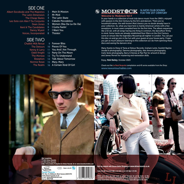 Various - Modstock #3 - 16 Mod Club Sounds For The 21st Century | Detour Records (DRLP106) - 2 Various - Modstock #3 - 16 Mod Club Sounds For The 21st Century | Detour Records (DRLP106) - 2