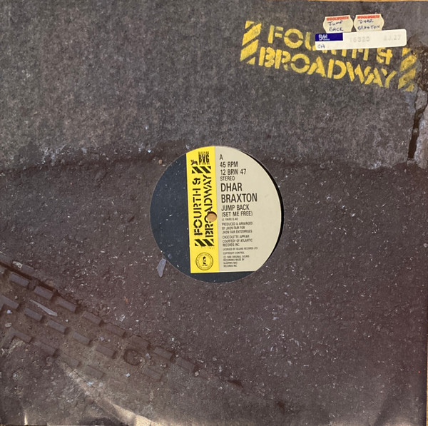 Dhar Braxton - Jump Back (Set Me Free) | 4th & Broadway (12 BRW 47) - main