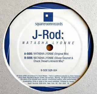 J-Rod - Natasha Lyonne | Square Room Records (SqR-004) - main