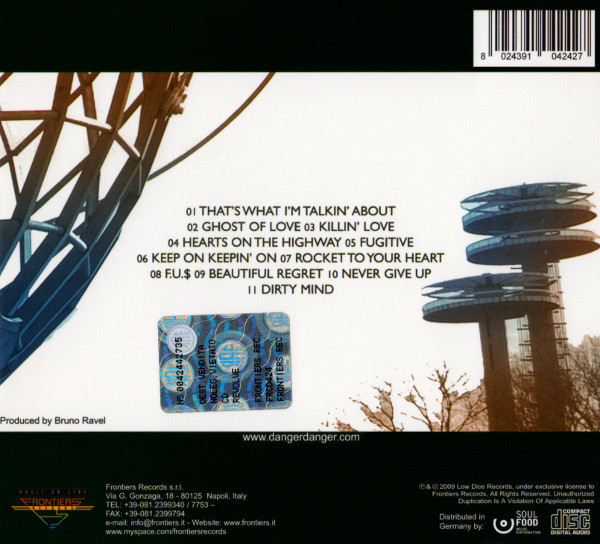 Danger Danger - Revolve CD | Frontiers Records (FR CD 424) - 2
