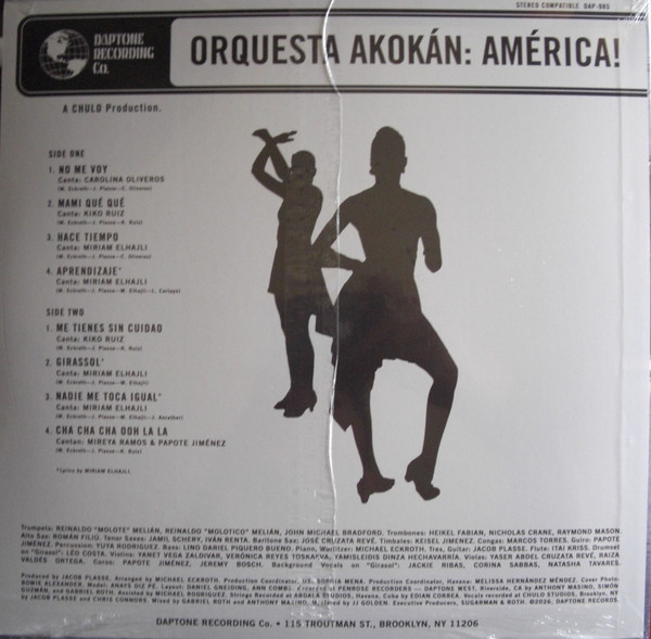 Orquesta Akokán - América! | Daptone Records (DAP-085) - 2