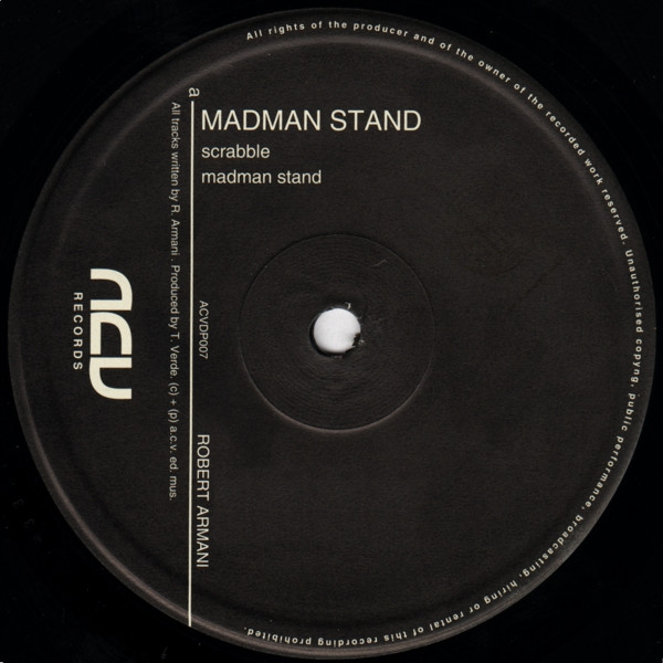 Robert Armani - Madman Stand | ACV (ACVDP007) - 3