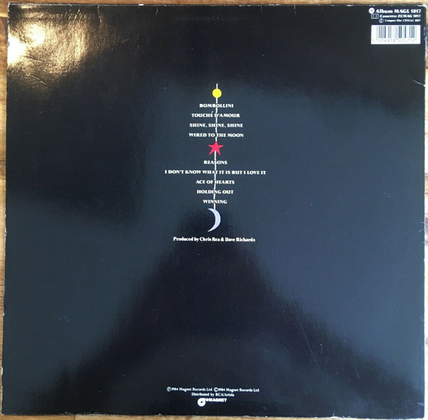 Chris Rea - Wired To The Moon | Magnet (MAGL 5057) - 2 Chris Rea - Wired To The Moon | Magnet (MAGL 5057) - 2