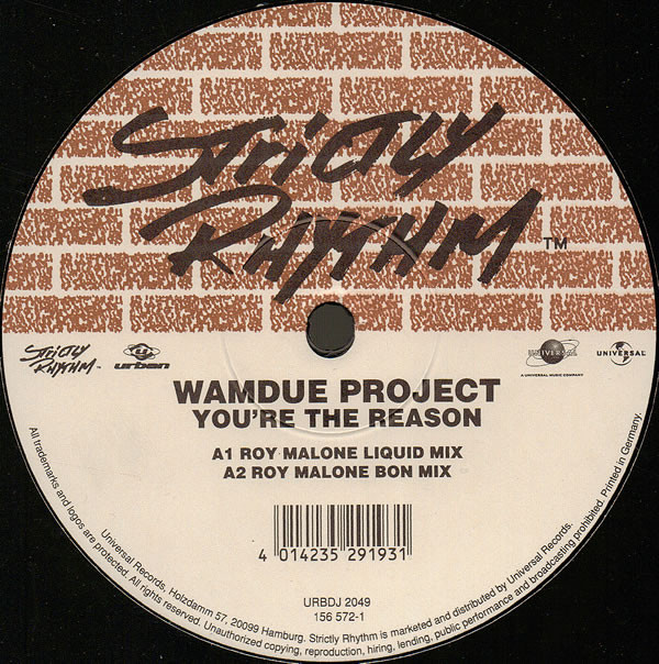 Wamdue Project - You're The Reason | Strictly Rhythm (URBDJ 2049) - main