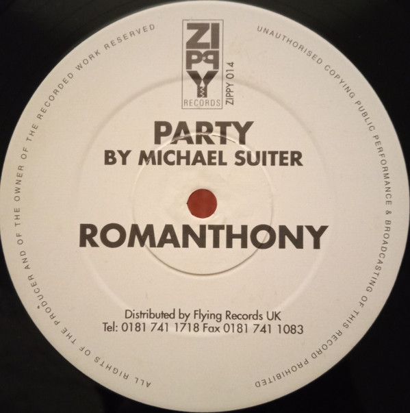 Romanthony - Party | Zippy (ZIPPY 014)