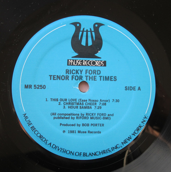 Ricky Ford - Tenor For The Times | Muse Records (MR 5250) - 3