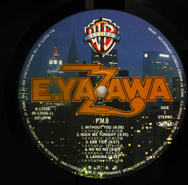Eikichi Yazawa - P.M.9 | Warner Bros. Records (K-12506) - 4