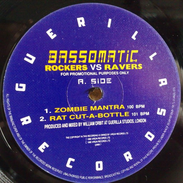 Bassomatic - Rockers Vs. Ravers | Guerilla (GRRR 7) - 2