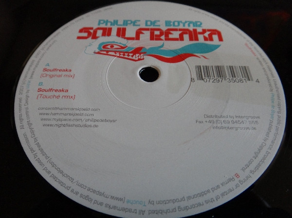 Philipe De Boyar - Soulfreaka | Hammarskjöld (HAMLTD 003-6) - 3