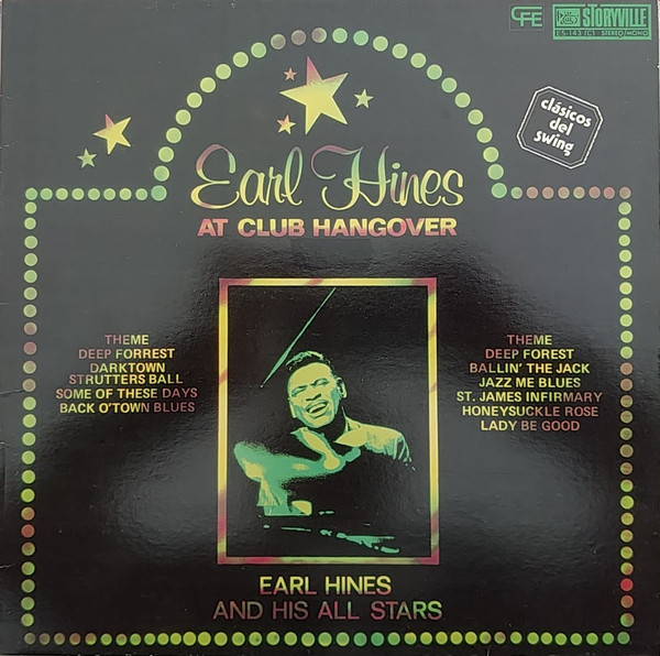 Earl Hines And His All-Stars - Earl Hines At Club Hangover | Storyville (ES-143 (C)) - main