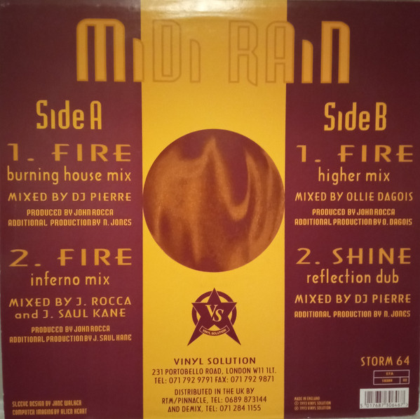 Midi Rain - Fire | Vinyl Solution (STORM 64) - 2 Midi Rain - Fire | Vinyl Solution (STORM 64) - 2