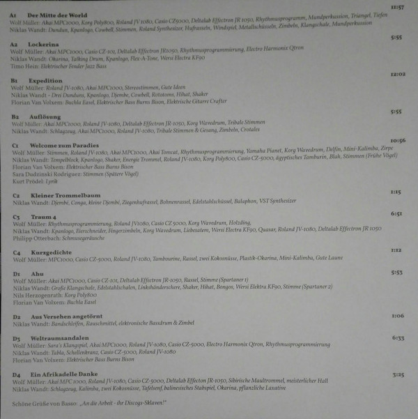 Wolf Müller & Niklas Wandt - Instrumentalmusik Von Der Mitte Der World | Growing Bin Records (GBR 013) - 3 Wolf Müller & Niklas Wandt - Instrumentalmusik Von Der Mitte Der World | Growing Bin Records (GBR 013) - 3