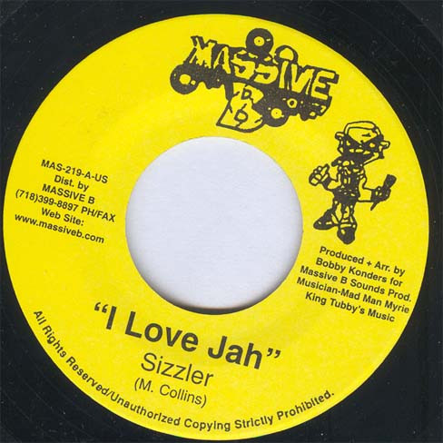 Sizzla - I Love Jah | Massive B (MAS-219)