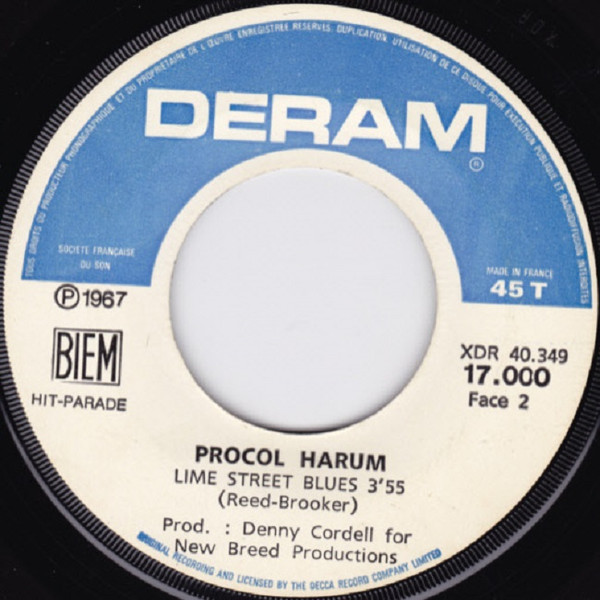 Procol Harum - A Whiter Shade Of Pale | Deram (17.000) - 4