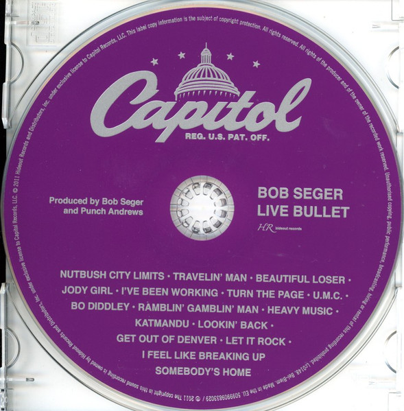 Bob Seger And The Silver Bullet Band - 'Live' Bullet | Hideout Records (5099909833029) - 3 Bob Seger And The Silver Bullet Band - 'Live' Bullet | Hideout Records (5099909833029) - 3