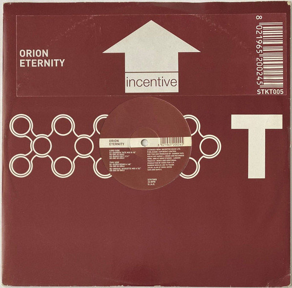 Orion - Eternity | Stik Trance (STKT005)