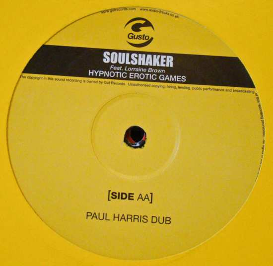 Soulshaker Feat. Lorraine Brown - Hypnotic Erotic Games | Gusto Records (12GUS38)