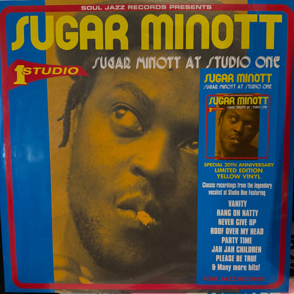 Sugar Minott - Sugar Minott At Studio One | Soul Jazz Records (SJR LP568C)