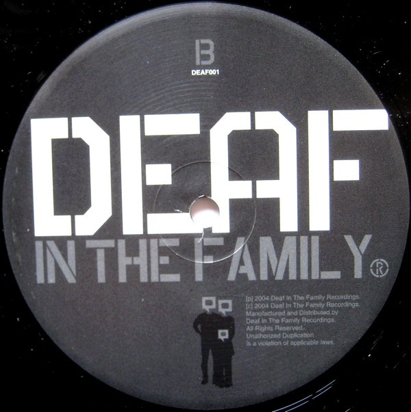 Scavone - Revolution / Back In The Day | Deaf In The Family (DEAF001) Scavone - Revolution / Back In The Day | Deaf In The Family (DEAF001)