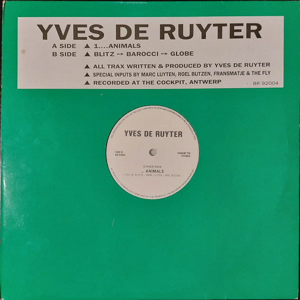 Yves Deruyter - ... Animals | Bonzai Records (BR 92004)