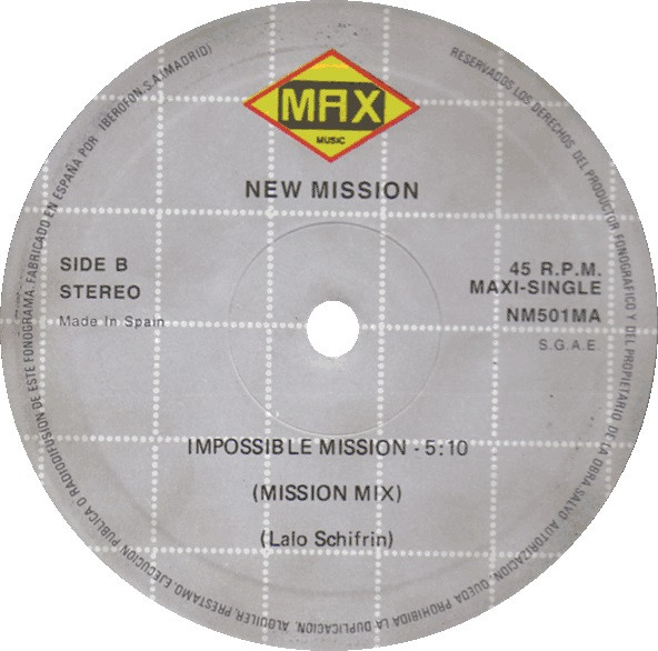 New Mission - Impossible Mission | Max Music (NM 501 MA) - 3