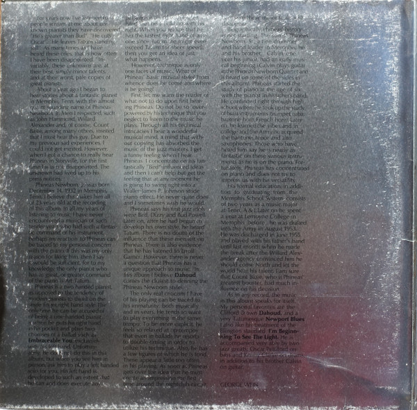 Phineas Newborn Jr. - Here Is Phineas | Atlantic (ATL 50 522) - 2