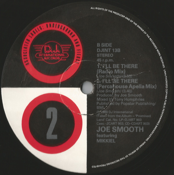 Joe Smooth - I'll Be There | Radical Records (DJINT 13) - 3 Joe Smooth - I'll Be There | Radical Records (DJINT 13) - 3