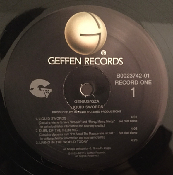 The Genius / GZA - Liquid Swords | Geffen Records (B0023742-01) - 3