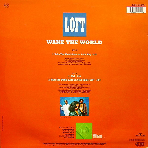 Loft - Wake The World | RCA (74321 22523 1) - 2