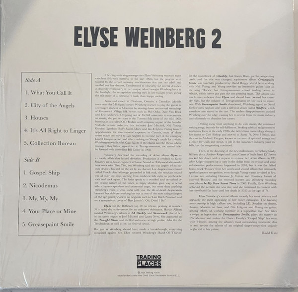 Elyse Weinberg - Elyse Weinberg 2 | Trading Places (TDP54152) - 2