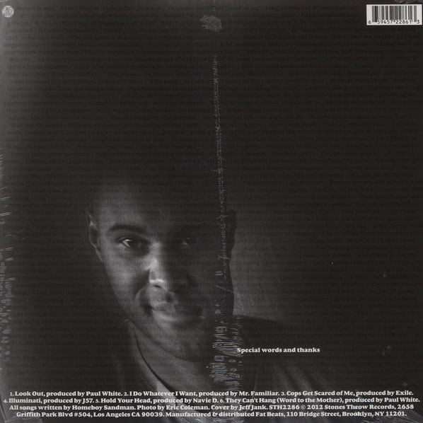 Homeboy Sandman - Chimera EP | Stones Throw Records (STH2286) - 2