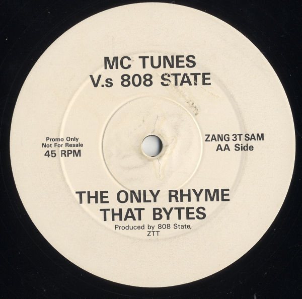 MC Tunes V.s. 808 State - The Only Rhyme That Bites | ZTT (ZANG 3T SAM) - 3