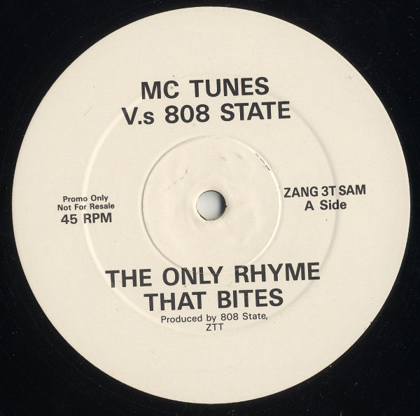 MC Tunes V.s. 808 State - The Only Rhyme That Bites | ZTT (ZANG 3T SAM) - 2