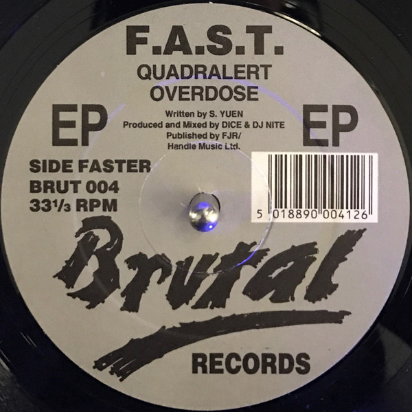 F.A.S.T. - F.A.S.T. EP | Brutal Records (BRUT 004) F.A.S.T. - F.A.S.T. EP | Brutal Records (BRUT 004)