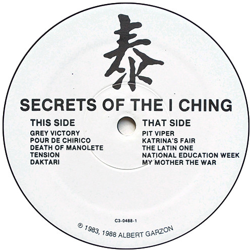 10,000 Maniacs - Secrets Of The I Ching | Community 3 (C3-0488) - 3 10,000 Maniacs - Secrets Of The I Ching | Community 3 (C3-0488) - 3