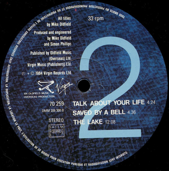 Mike Oldfield - Discovery | Virgin (70259) - 4