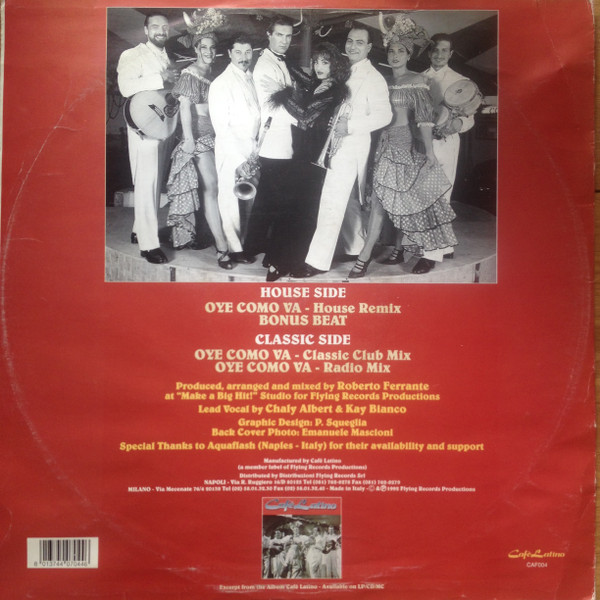 Café Latino - Oye Como Va | Café Latino (CAF 004) - 2