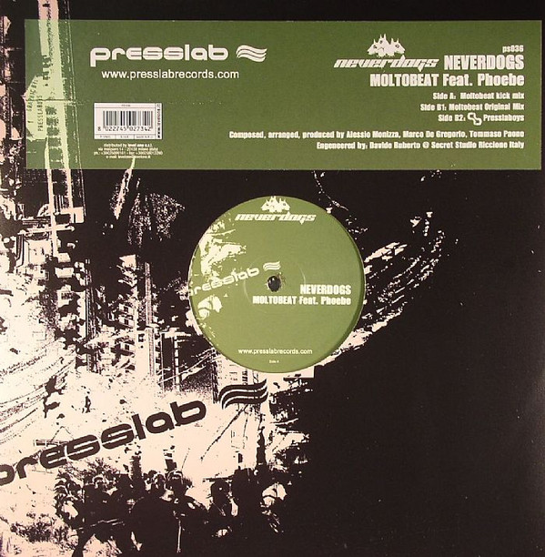 Neverdogs Feat.  Phoebe - Moltobeat | Presslab Records (ps036)
